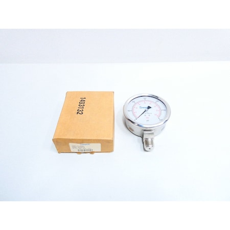 Swagelok 4IN 1/2IN 0-600PSI NPT PRESSURE GAUGE PGI-100C-PG600-LAPX